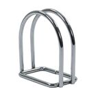 Porta Guardanapos De Mesa Pequeno Suporte Aço Cromado