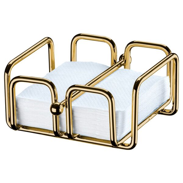 Porta Guardanapos De Papel Pequeno Com Peso Mesa Café Luxuoso