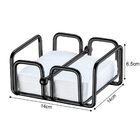 Porta Guardanapos De Papel Pequeno Com Peso Mesa Café Luxuoso