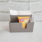 Porta-guardanapos E Sachês Casual 14 1 X 10 6 X 9 4 Cm Branco