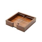 Porta Guardanapos Grandes Em Madeira Com Aramado 20cm Woodart