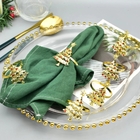 Porta Guardanapos Kit Com 2 Argolas Para Guardanapo Árvore De