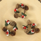 Porta Guardanapos Kit Com 4 Argolas Para Guardanapo Guirlanda