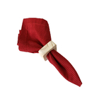 Porta Guardanapos Luxo Quadrado Decoração Mesa Posta 6 Peças