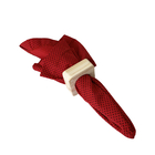 Porta Guardanapos Luxo Quadrado Decoração Mesa Posta 6 Peças