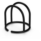Porta Guardanapos Preto Aço Black