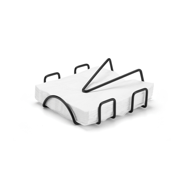 Porta Guardanapos Preto Articulável Grande Arthi