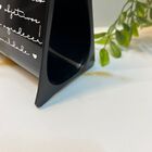 Porta Guardanapos Preto Texto Plasútil