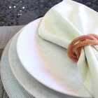 Porta Guardanapos Salerno 2pcs Cobre Niazitex