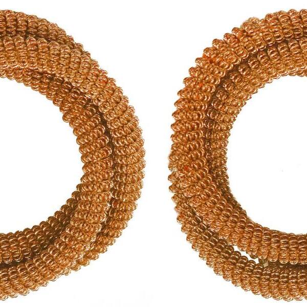 Porta Guardanapos Salerno 2pcs Cobre Niazitex