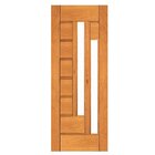 Porta Horizontal Com Visor Duplo - Madeira Maciça - Angelim M