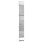 Porta Individual 40cm 227,8x39,6x1,5cm Madeira Champagne e Bronze Prime Luciane