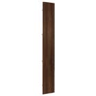 Porta Individual 40cm 227,8x39,6x1,5cm Madeira Nogueira Dourado Prime Luciane