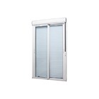 Porta Integrada Panorâmica Em Alumínio Branco Caribe Max 220x