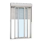 Porta Integrada Veneziana Alumínio 237 X 150 X 14cm 3 Folhas