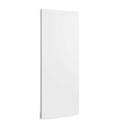 Porta Interna Lisa Com Pintura Uv Branco Premium - 210x60