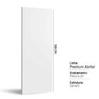 Porta Interna Lisa Com Pintura Uv Branco Premium - 210x60