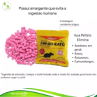 Porta Isca Para Veneno Elimina Ratos E Roedores + Isca Sachê