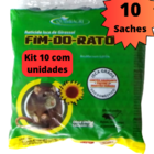 Porta Isca Para Veneno Elimina Ratos E Roedores + Isca Sachê