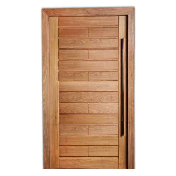 Porta Italia Em Madeira Maciça Tauari Mapaf 112cm X 210cm