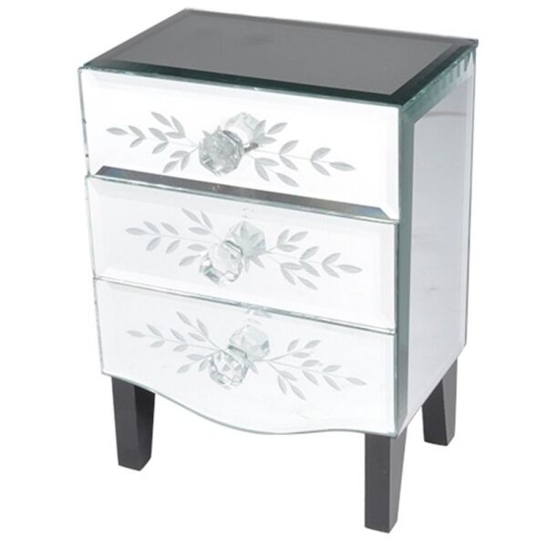 Porta Joia Mini Gaveteiro De Vidro