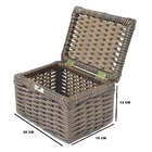 Porta Joias Argila Organizador C/fecho Bijuteria Fibra Sint.