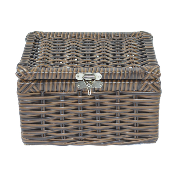 Porta Joias Argila Organizador C/fecho Bijuteria Fibra Sint.