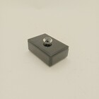 Porta Joias Caixa Organizador Espelhado Mdf 3x6x10cm Preto De