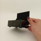 Porta Joias Caixa Organizador Espelhado Mdf 3x6x10cm Preto De