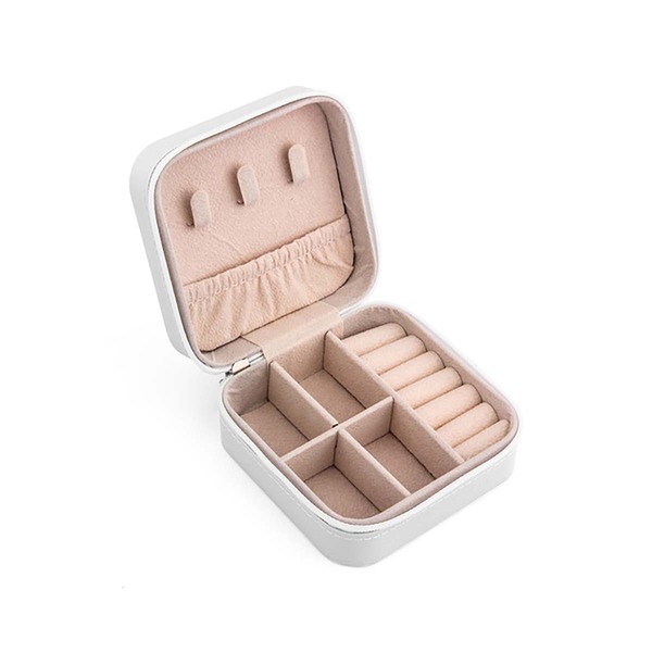 Porta Jóias De Bolsa E Viagem  - Branco