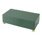 Porta Joias De Madeira Verde