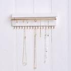 Porta joias e bijuterias Gold - Branco