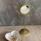 Porta Jóias - Espelho Olho Dourado