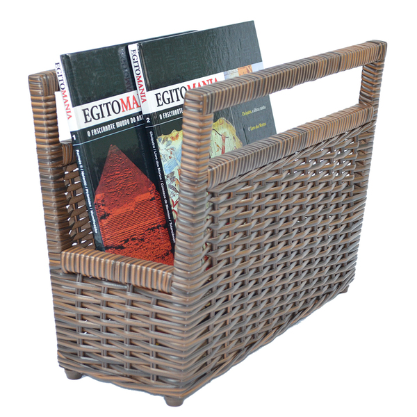 Porta Jonais Revista Argila Livros De Chão Fibra Sintetica