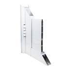 Porta Lambri de Giro Alumínio Pintado Branco com Puxador 2,10x0,80m Lado Direito Linha Home 3A Alumínio