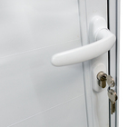 Porta Lambri de Giro 1 Folha Alumínio Pintado Branco 2,15x0,98m Lado Esquerdo Linha Veneza 3A Alumínio