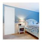 Porta Lambri Em Alumínio 215 X 070 X 6 Cm Com Fechadura Direi