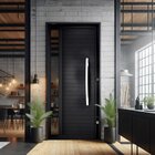 Porta Lambri Pivotante De Aluminio 215x100x10,5cm Com Visor E