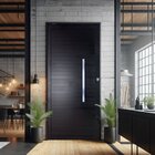 Porta Lambri Pivotante De Aluminio 227x100cm Com Puxador Reto