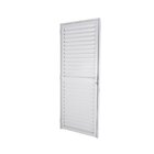 Porta Lambri Pivotante De Aluminio Friso 215x100x4,5cm Com Pu