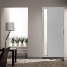 Porta Lambril 0.90 X 2.10 Com Visor E Fechadura Aluminio Bran