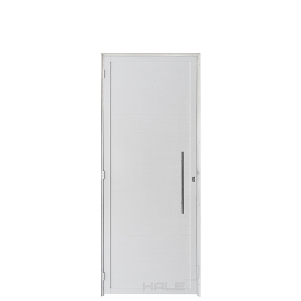 ルル Porta Lambril 1.00 X 2.10 Com Puxador Alumínio Branco Lado