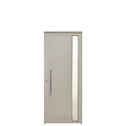 Porta Lambril 1.00 X 2.10 Com Visor E Puxador Aluminio Branco