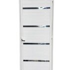 Porta Lambril 2,10 X 0,90 Com Friso Direita Alumínio Branco
