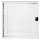 Porta Lambril Abrigo Alçapão Alumínio Branco 60x60 - Linha 25