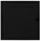 Porta Lambril Abrigo Alçapão Alumínio Preto 80x60 - Linha 25