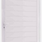 Porta Lambril Branca De Abrir C/maçaneta 2,10 X 0,60 Direita