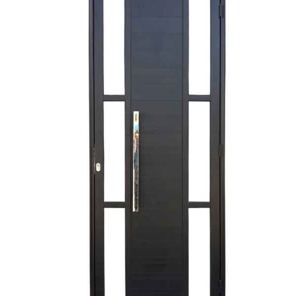 Porta Lambril C/puxador Vision 6 Vidros 2,10  X 0,80 Direita