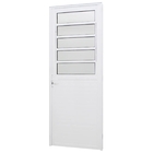 Porta Lambril Com Basculante Alumínio Branco 215x90x6cm Jap C