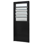 Porta Lambril Com Basculante Alumínio Preto 215x80x6cm Jap Ca